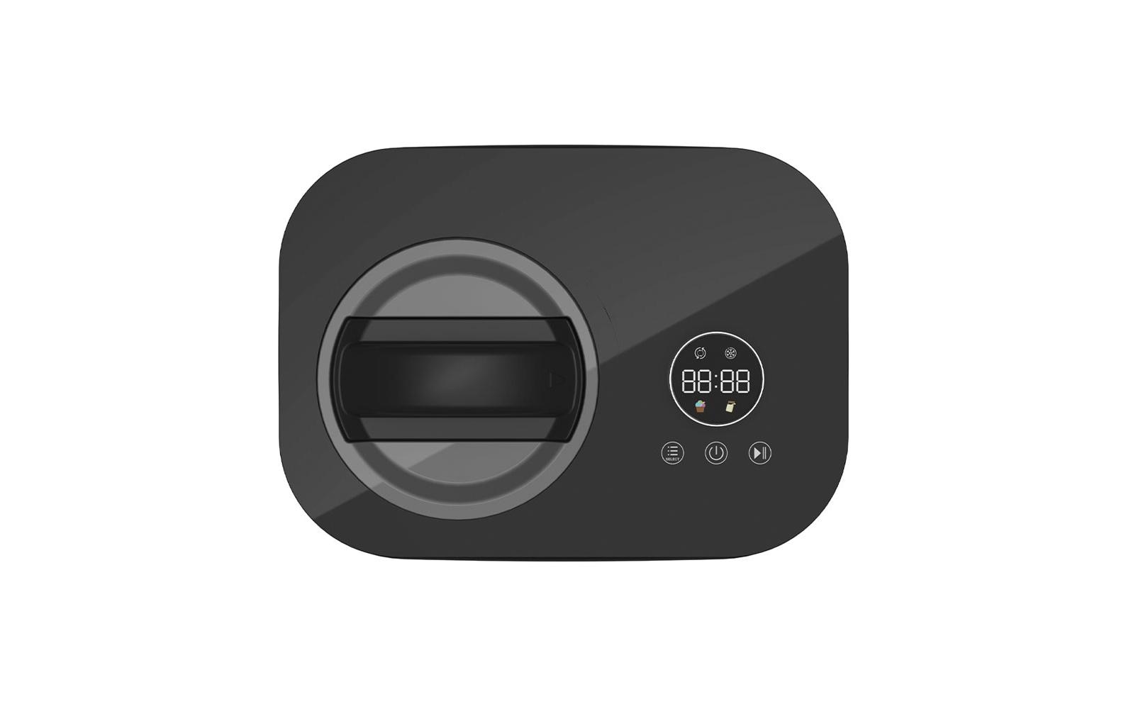 Berger Lanz Glacemaschine GM10 1 l, Schwarz