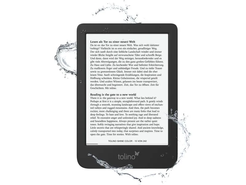 Tolino E-Book Reader Tolino shine color Tolino E-Book Reader Tolino shine color