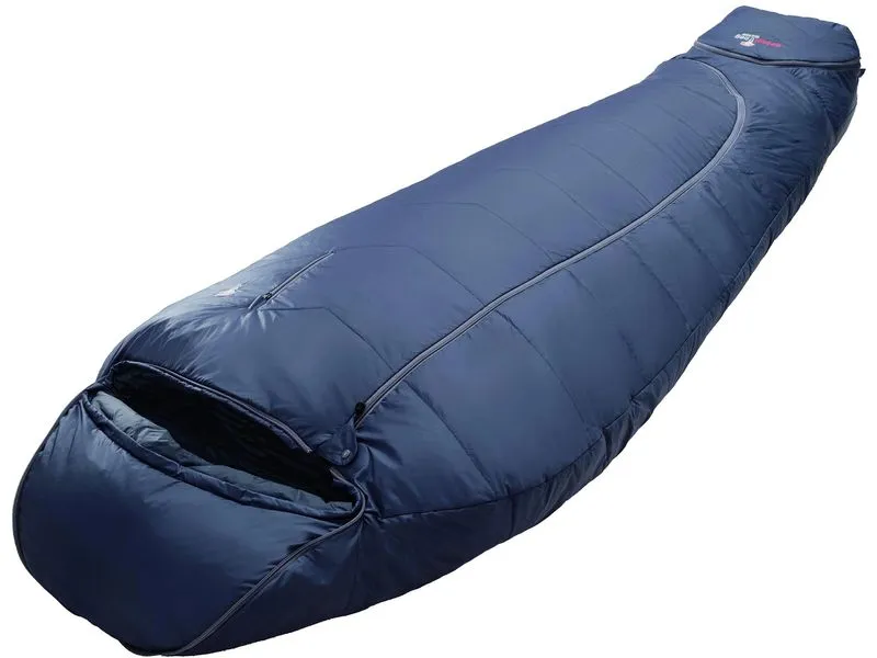 Grüezi Bag Schlafsack Biopod Wolle Zero Nylon, Night Blue