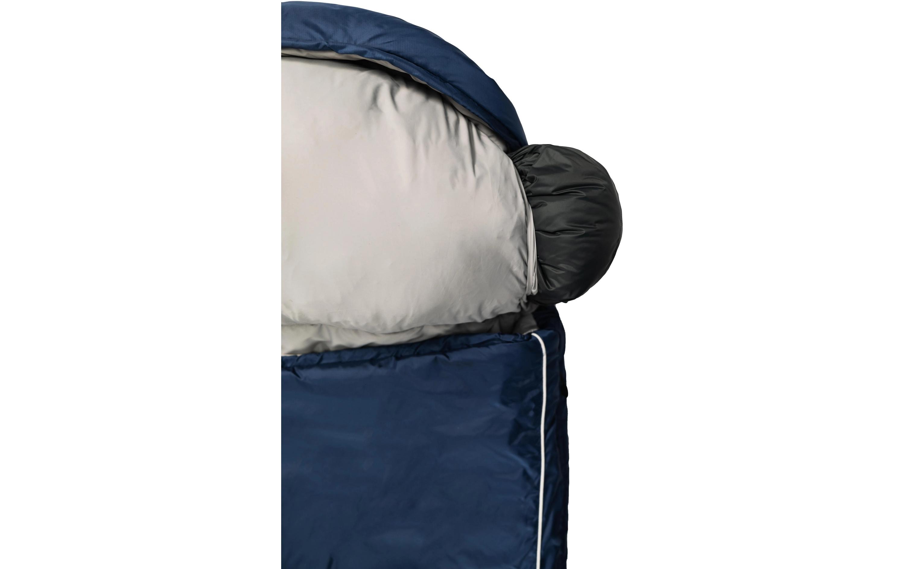 Grüezi Bag Schlafsack Biopod Wolle Murmeltier Comf. XXL Night Blue