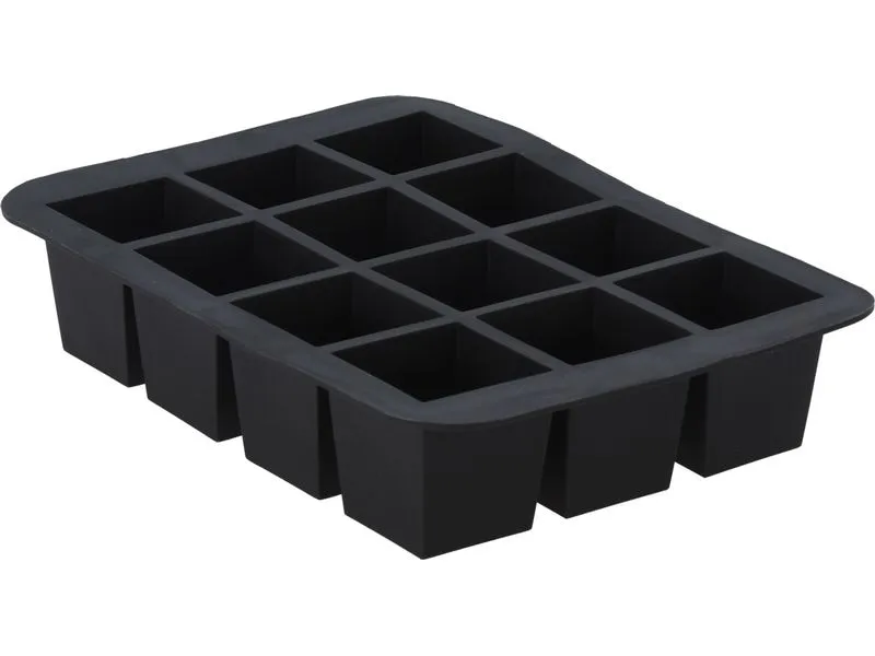 FURBER Eiswürfelform Eckig, klein Schwarz FURBER Eiswürfelform Eckig, klein Schwarz