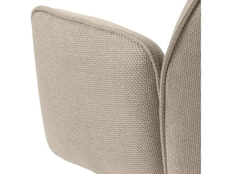 AC Design Stuhl Glenda, 2 Stück, Beige AC Design Stuhl Glenda, 2 Stück, Beige