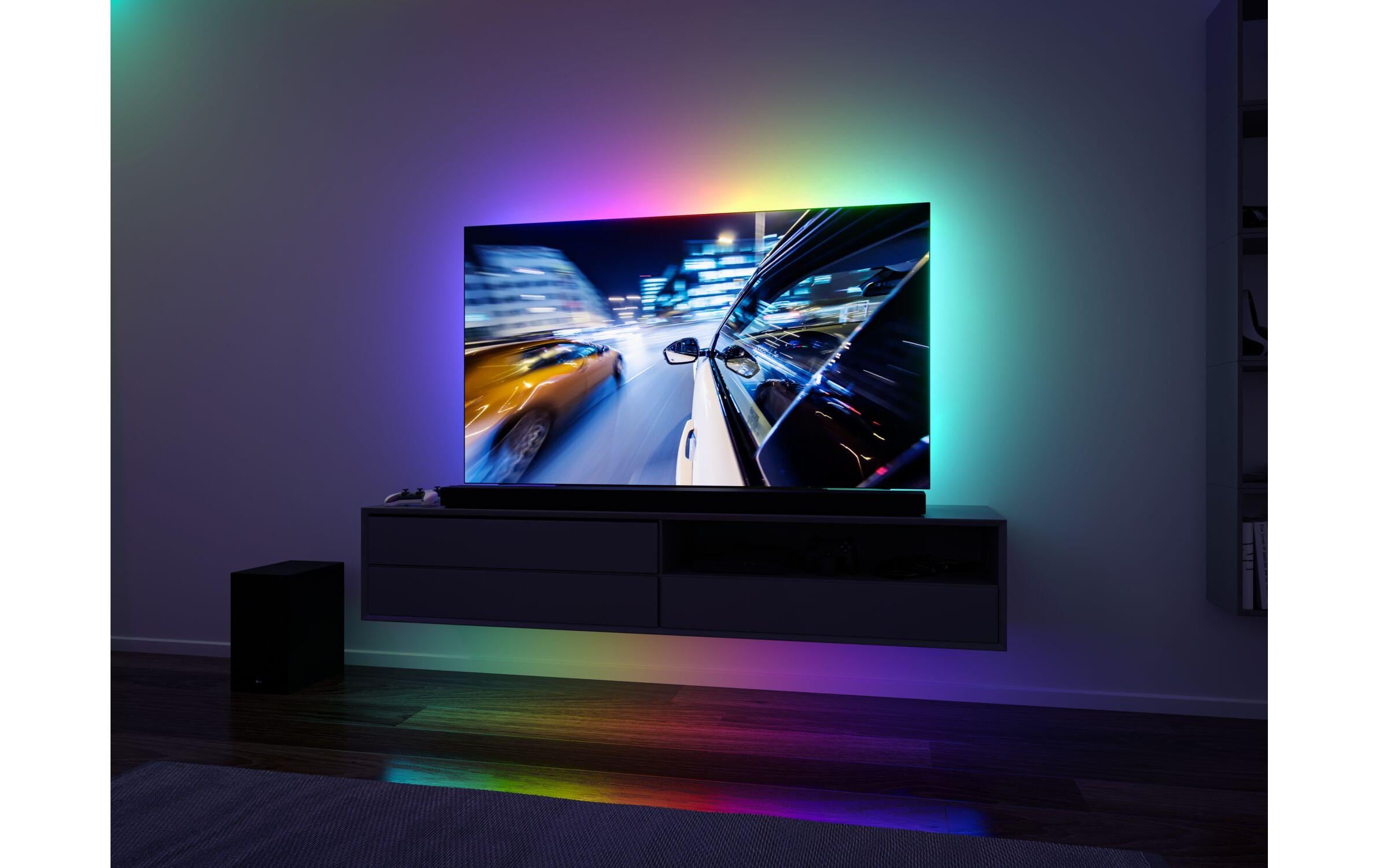 Paulmann EntertainLED USB Strip TV-Beleuchtung RGB+, 65
