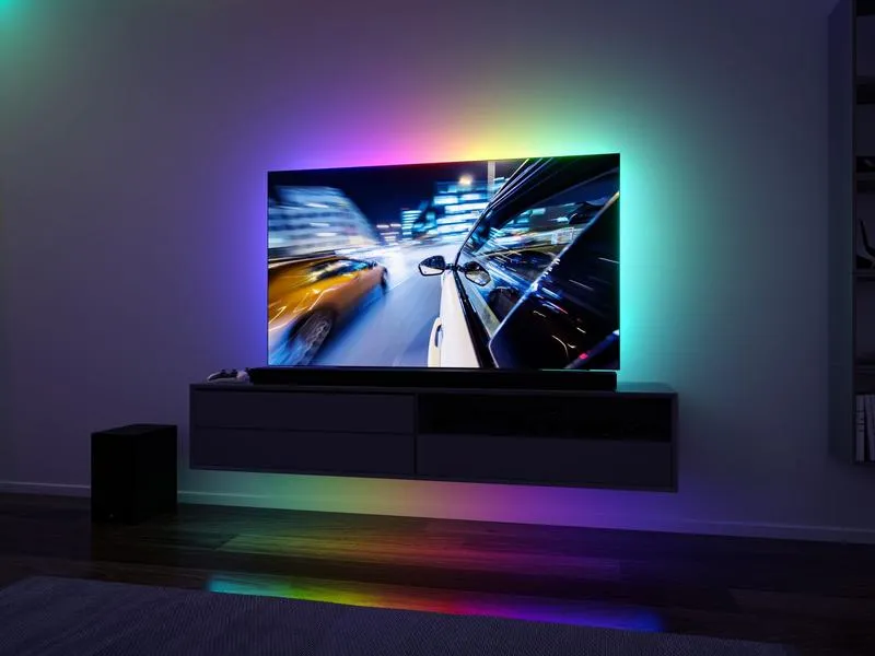 Paulmann EntertainLED USB Strip TV-Beleuchtung RGB+, 75 Paulmann EntertainLED USB Strip TV-Beleuchtung RGB+, 75