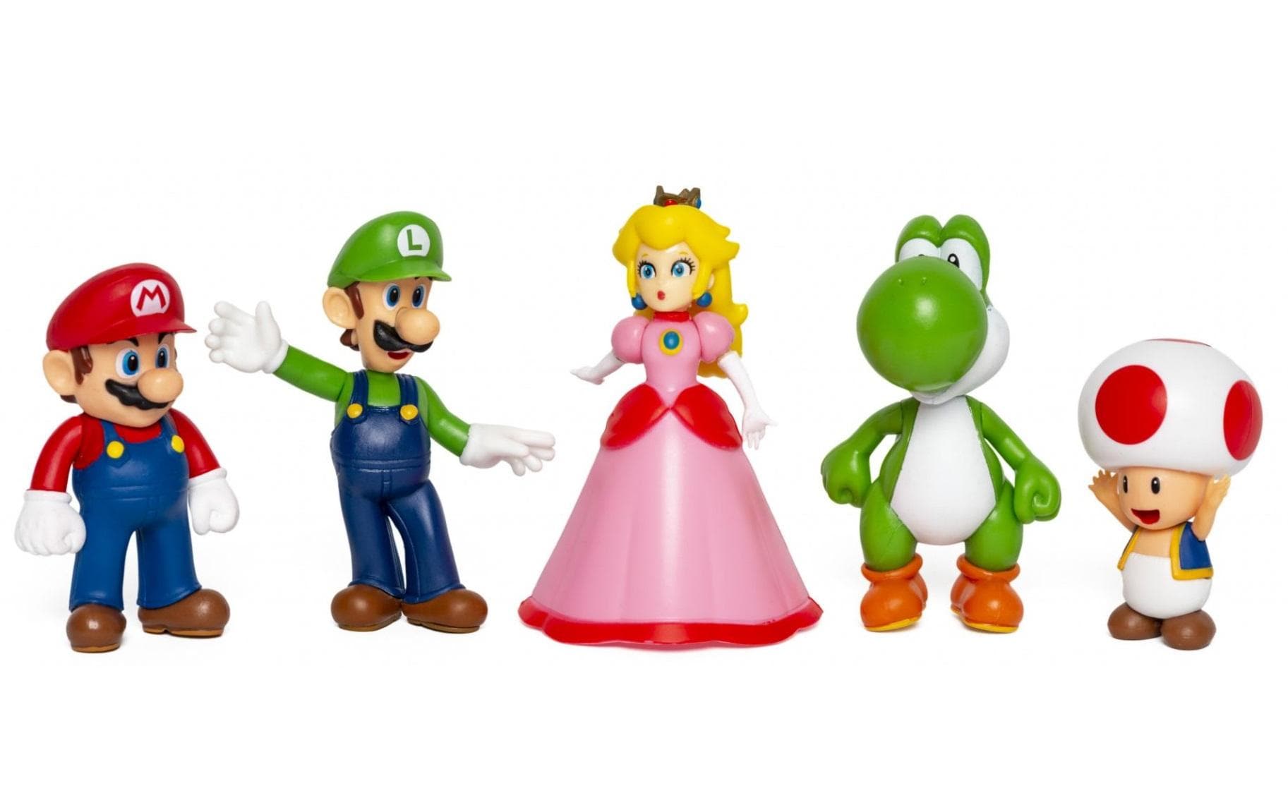 Nintendo Super Mario Set (6.5 cm) 5 Figuren Nintendo Super Mario Set (6.5 cm) 5 Figuren