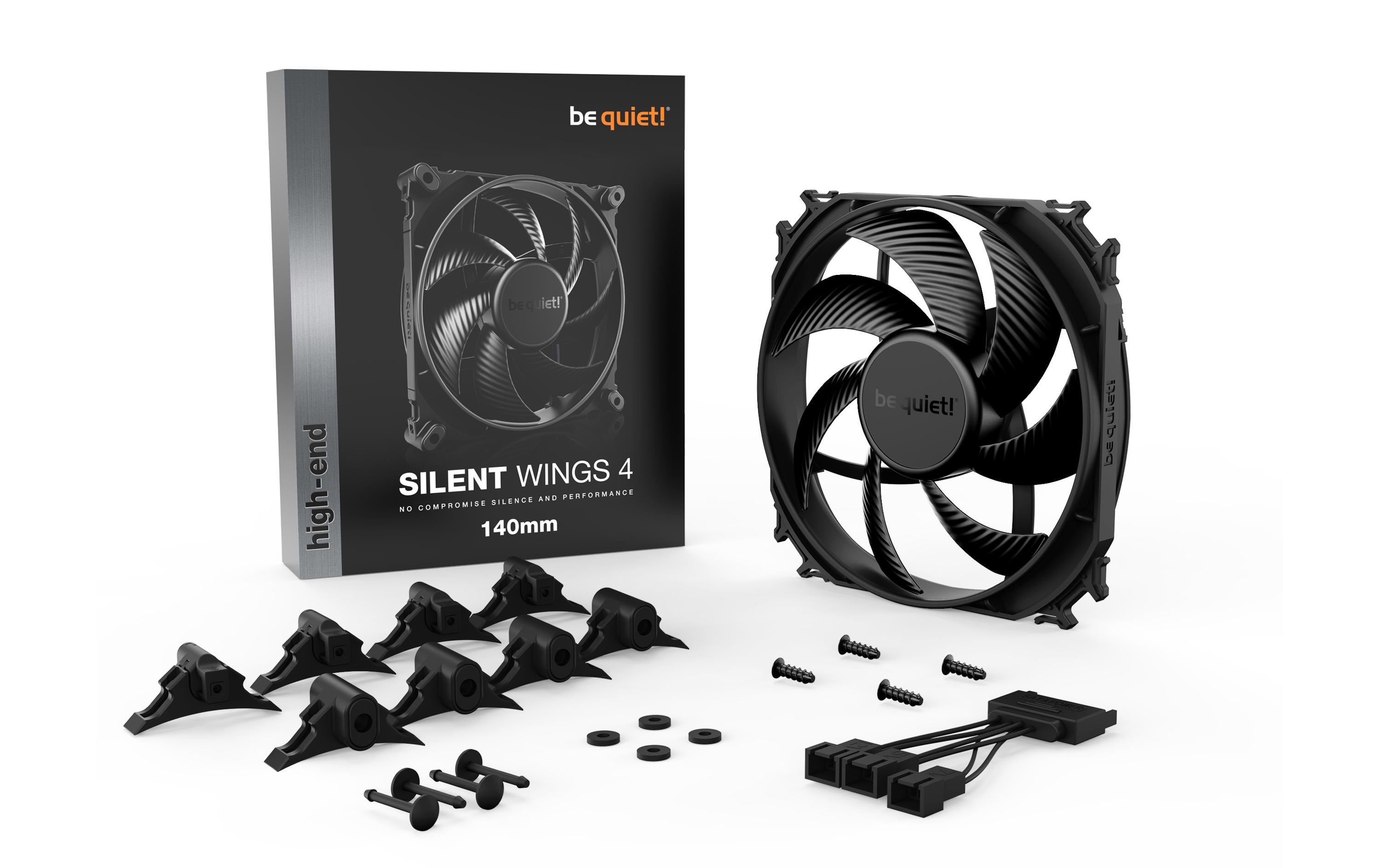 be quiet! PC-Lüfter Silent Wings 4 140 mm