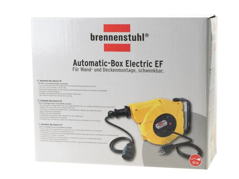 Brennenstuhl Kabelrückzugsrolle Automatic-Box Electric EFM 10 m Brennenstuhl Kabelrückzugsrolle Automatic-Box Electric EFM 10 m