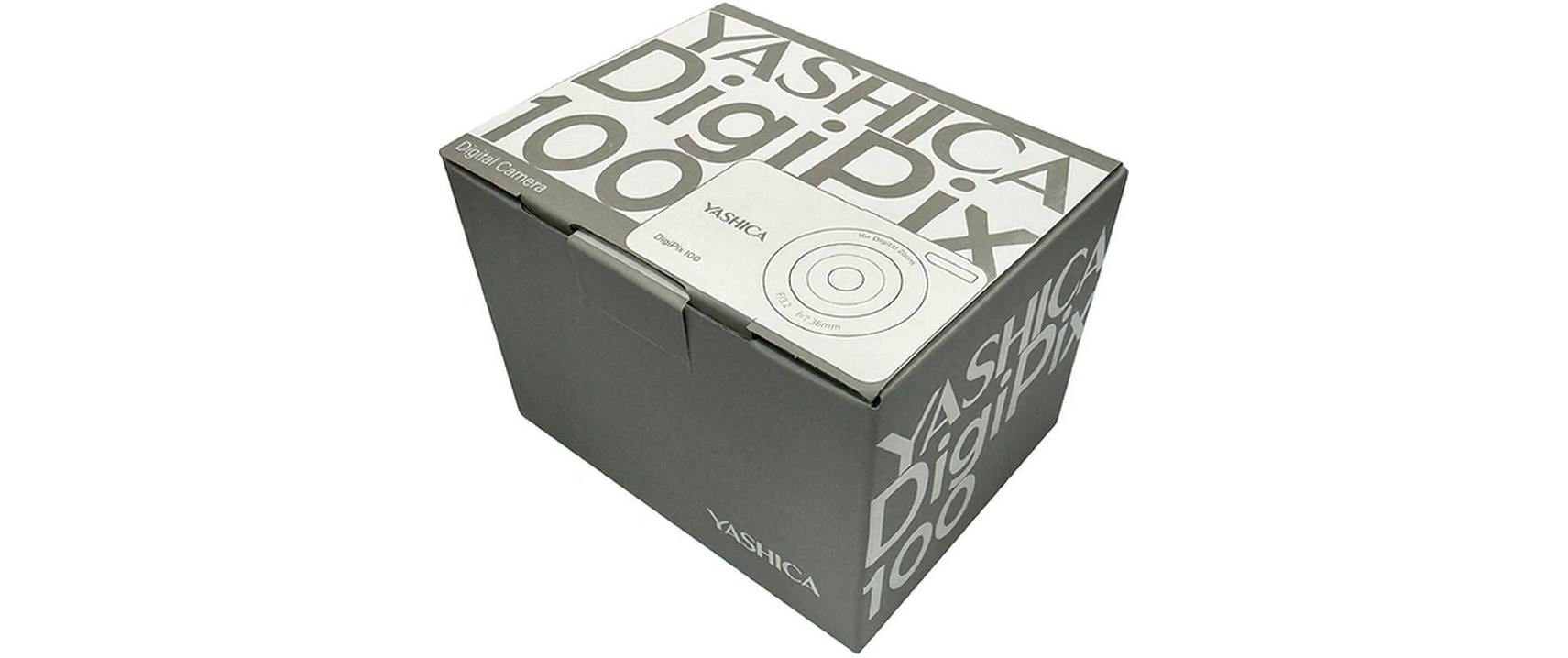 Yashica Fotokamera DigiPix 100 Silber