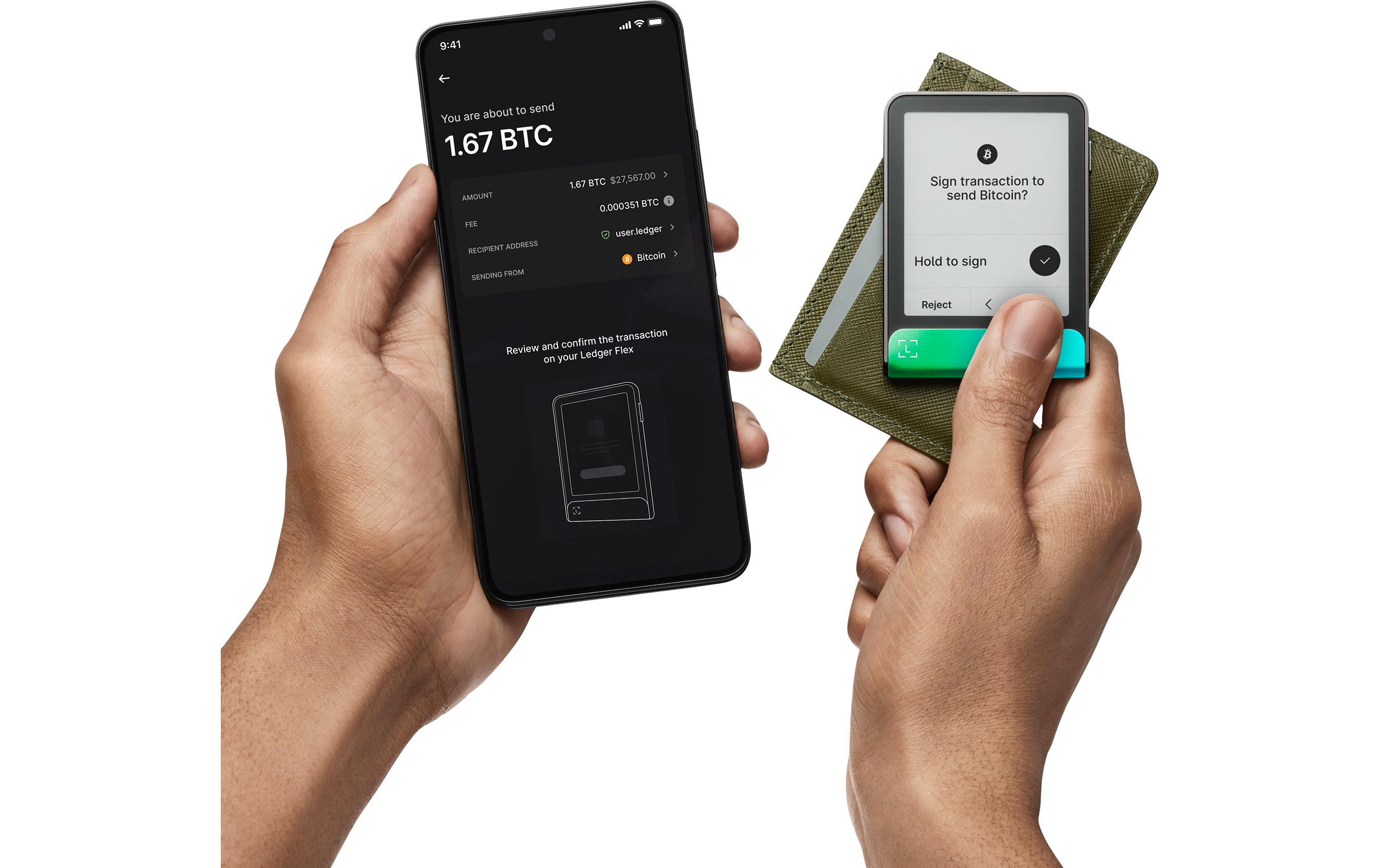 Ledger Flex Oxidate Green