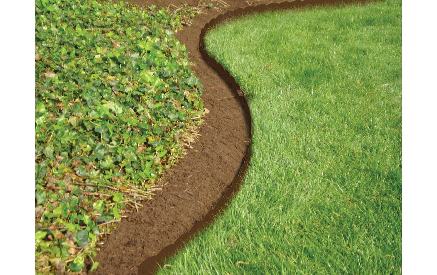 Neogard AG Rasenkante gewellt, Bronze, 91 x 13 cm