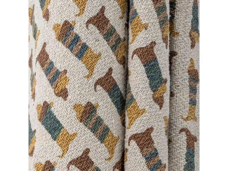 Bloomingville Kuscheldecke Charlie 160 x 130 cm, Braun Bloomingville Kuscheldecke Charlie 160 x 130 cm, Braun