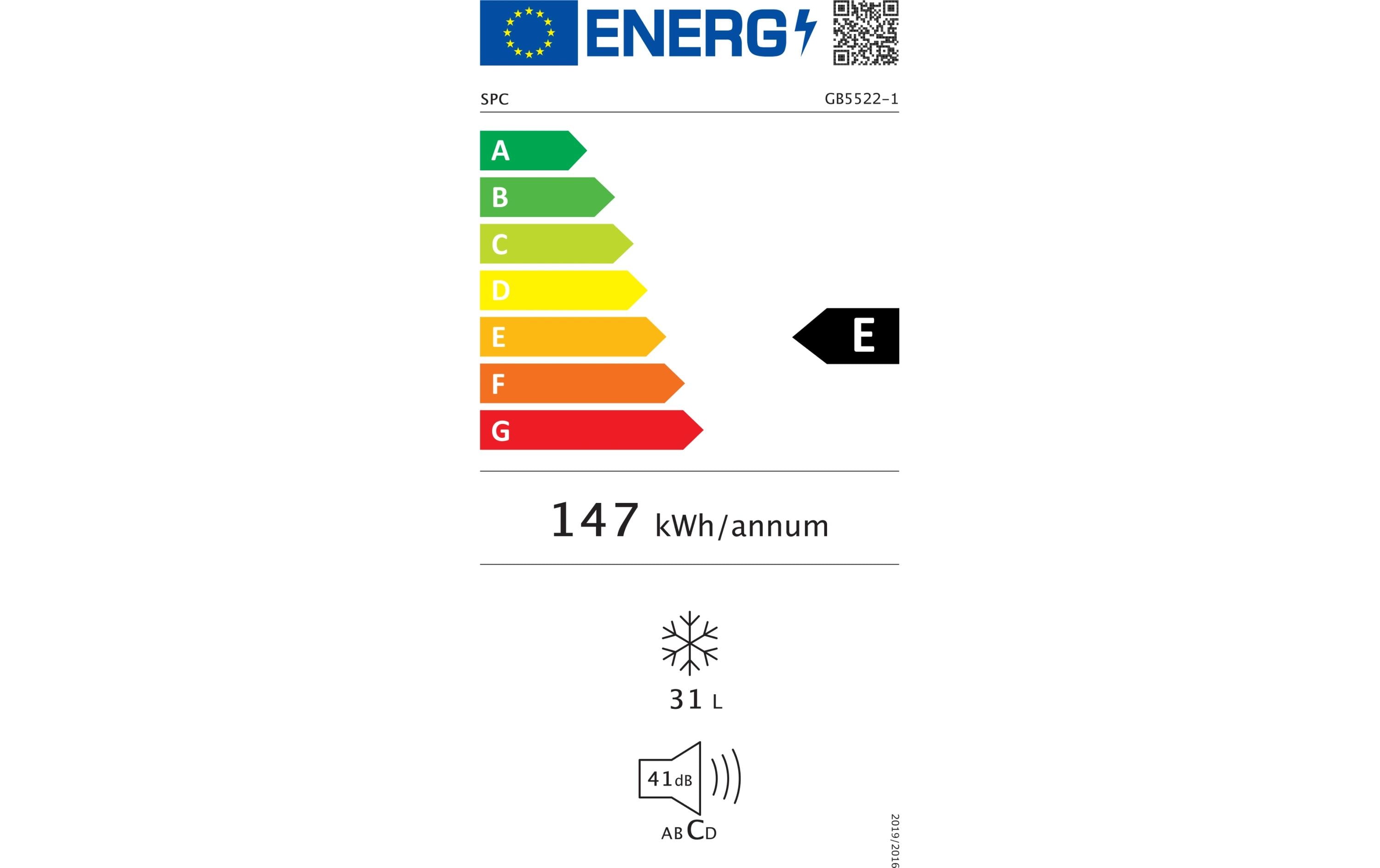 SPC Gefrierschrank GB5522-1 Weiss. Rechts