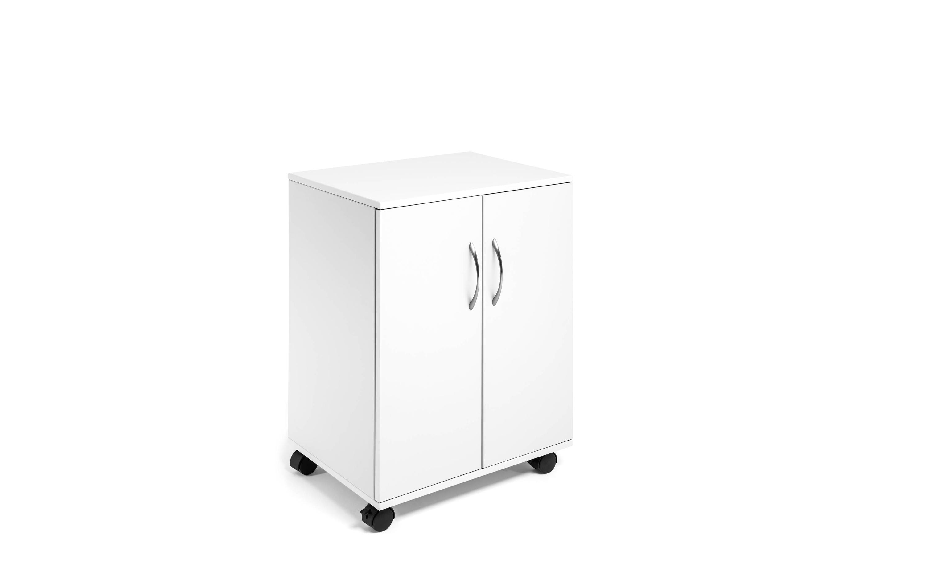 DURABLE Multifunktionswagen 74/53 2 Türen, 2 Böden, Weiss DURABLE Multifunktionswagen 74/53 2 Türen, 2 Böden, Weiss