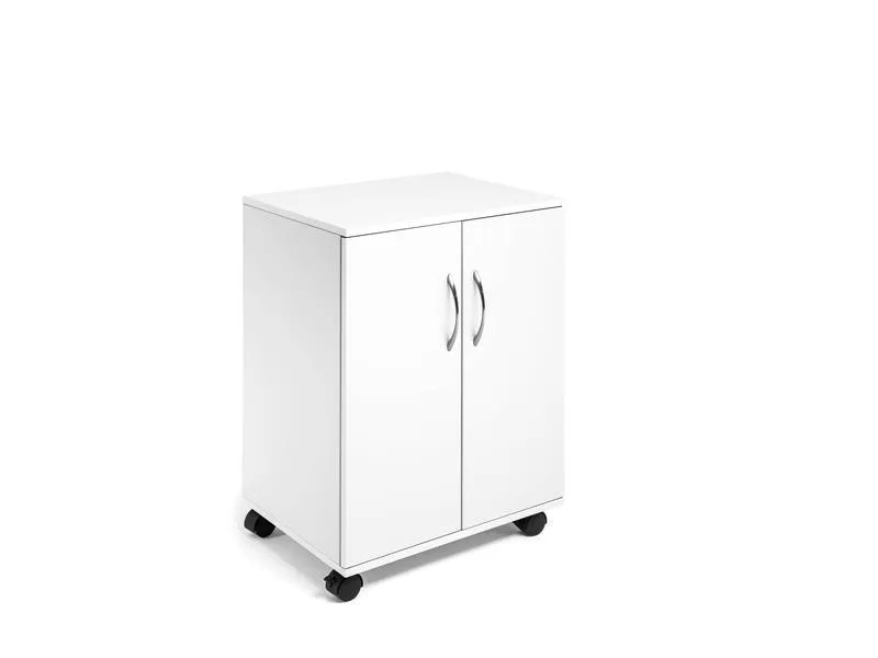 DURABLE Multifunktionswagen 74/53 2 Türen, 2 Böden, Weiss DURABLE Multifunktionswagen 74/53 2 Türen, 2 Böden, Weiss