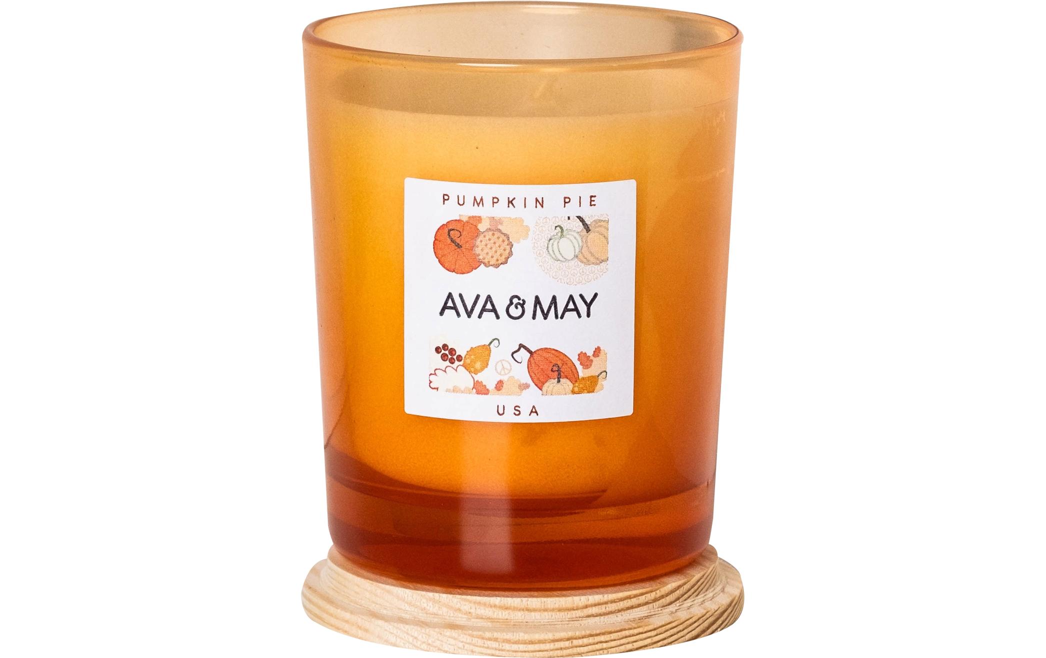 AVA & MAY Duftkerze Pumpkin pie 180 g