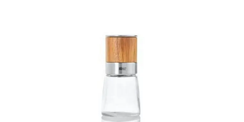 AdHoc Gewürzmühle Akasia 13.5 cm, Silber/Braun AdHoc Gewürzmühle Akasia 13.5 cm, Silber/Braun