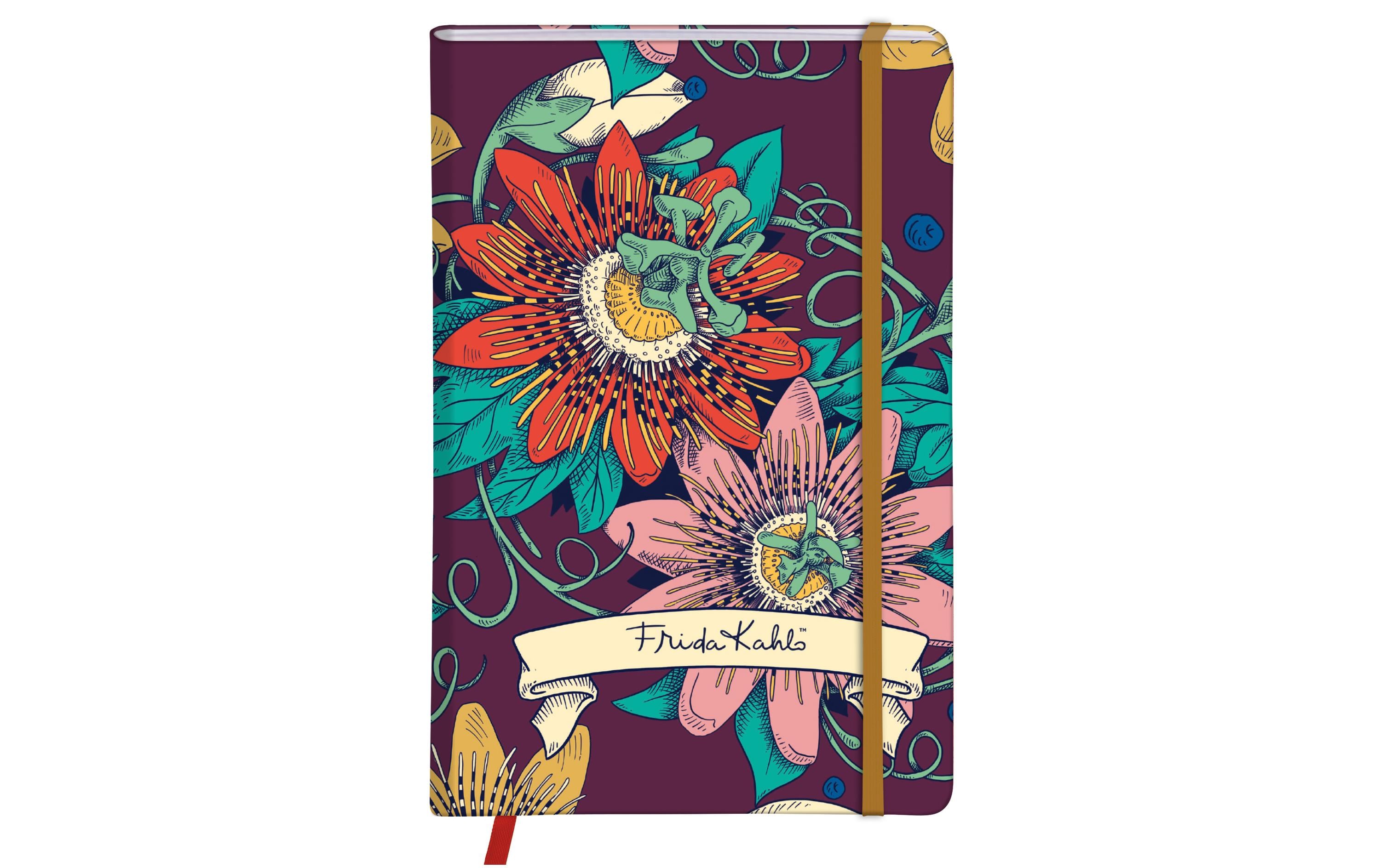 Clairefontaine Notizbuch Frida Kahlo assortiert, A6, Blanko, Mehrfarbig