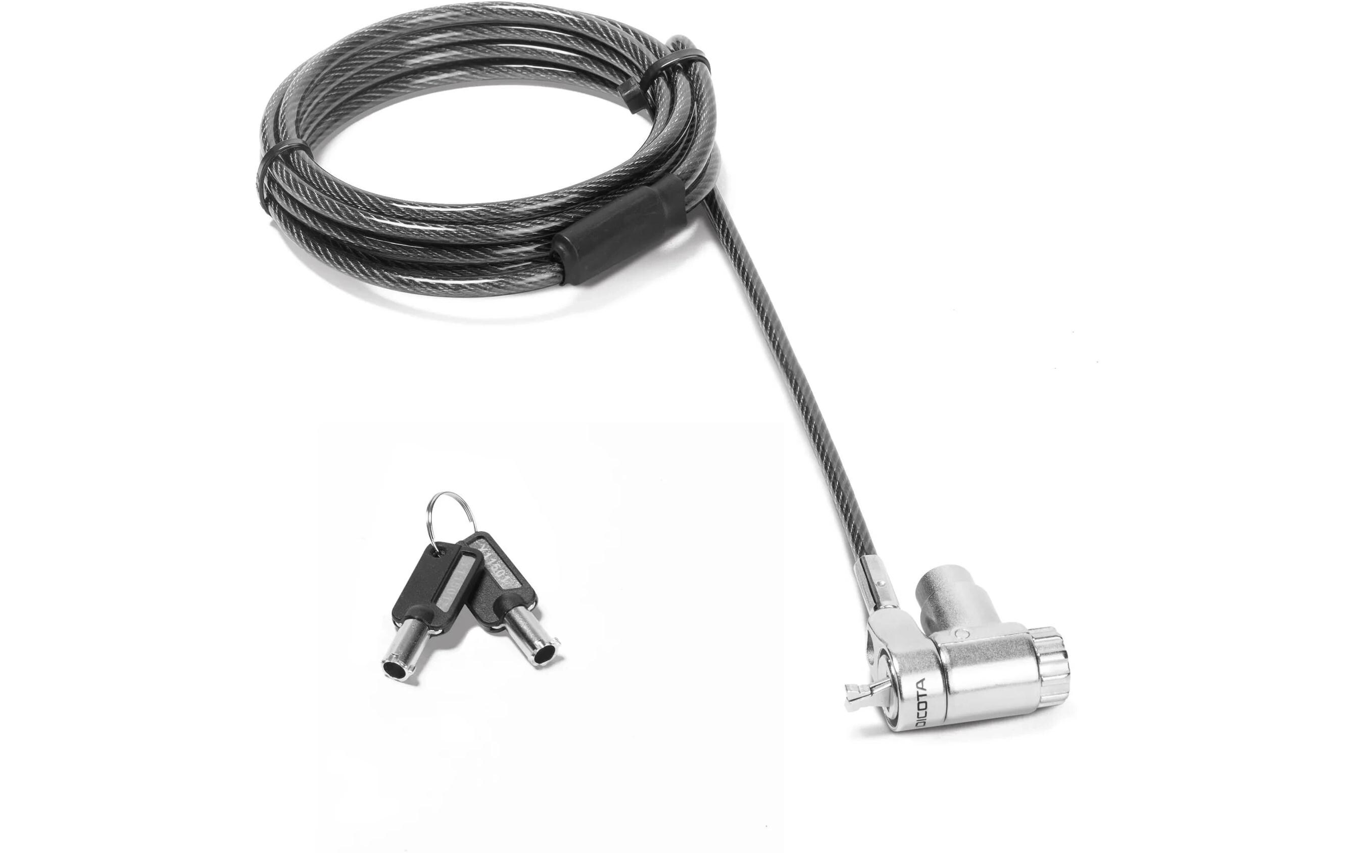 DICOTA Universal Security 3-in-1 Cable Lock (key)