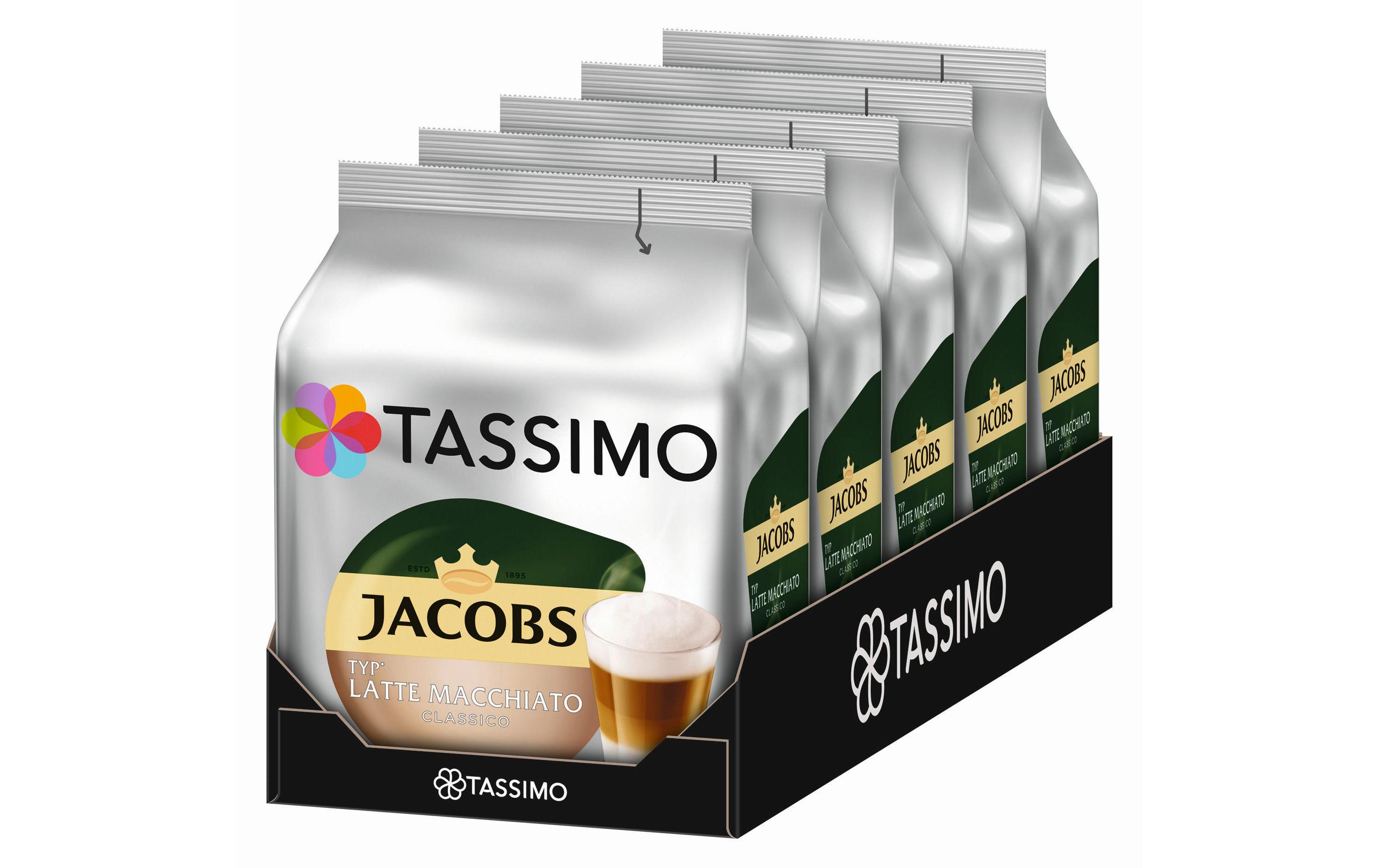 TASSIMO Kaffeekapseln T DISC Jacobs Latte Macchiato 40 Portionen