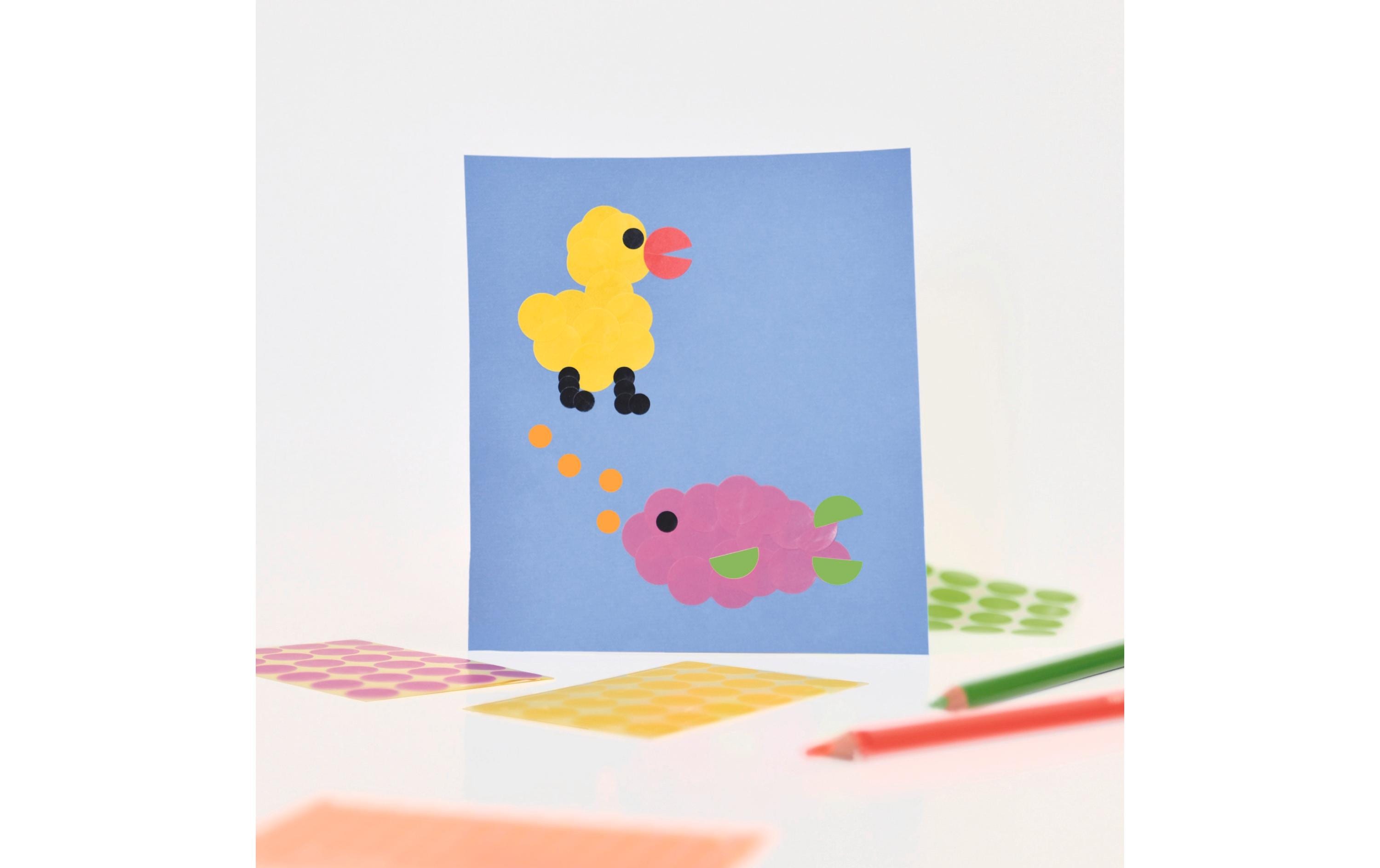 Avery Zweckform Klebepunkte Ø 8 mm, 4 Blatt, Schwarz Avery Zweckform Klebepunkte Ø 8 mm, 4 Blatt, Schwarz