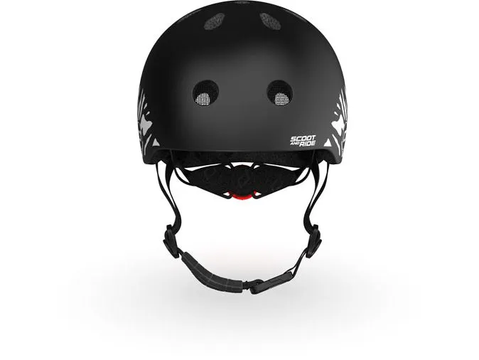Scoot and Ride Kinderhelm Zebra Schwarz, XXS-S Scoot and Ride Kinderhelm Zebra Schwarz, XXS-S