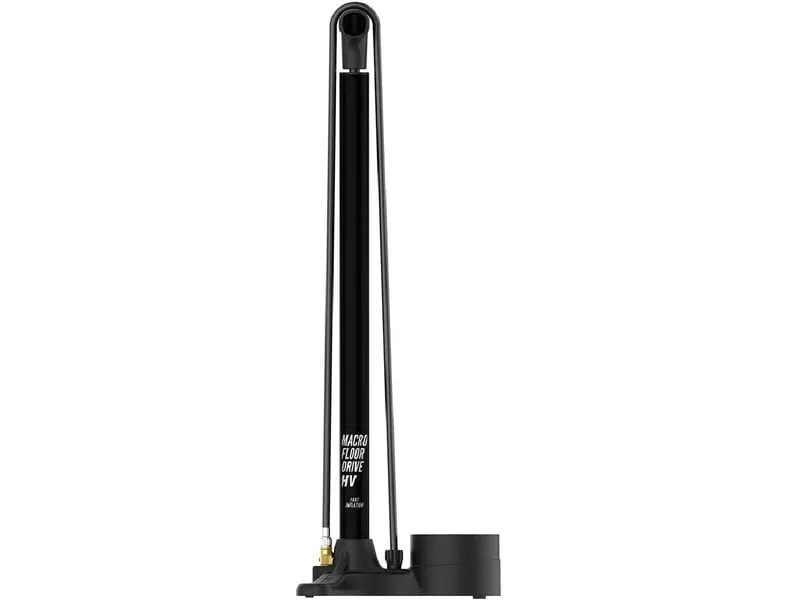 Lezyne Standpumpe Macro HV Floor Drive ABS Schwarz Lezyne Standpumpe Macro HV Floor Drive ABS Schwarz