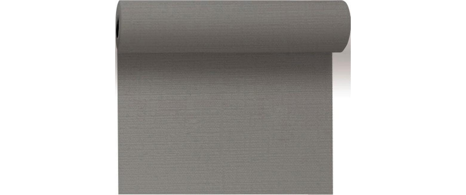 Duni Tischläufer Tête-à-Tête 40 cm x 24 cm, Grau/Granit