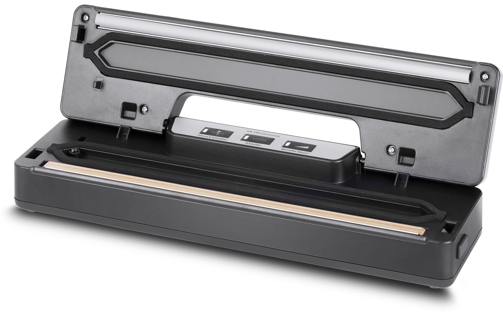 Caso Vakuumiergerät VR 190 Schwarz/Silber Caso Vakuumiergerät VR 190 Schwarz/Silber