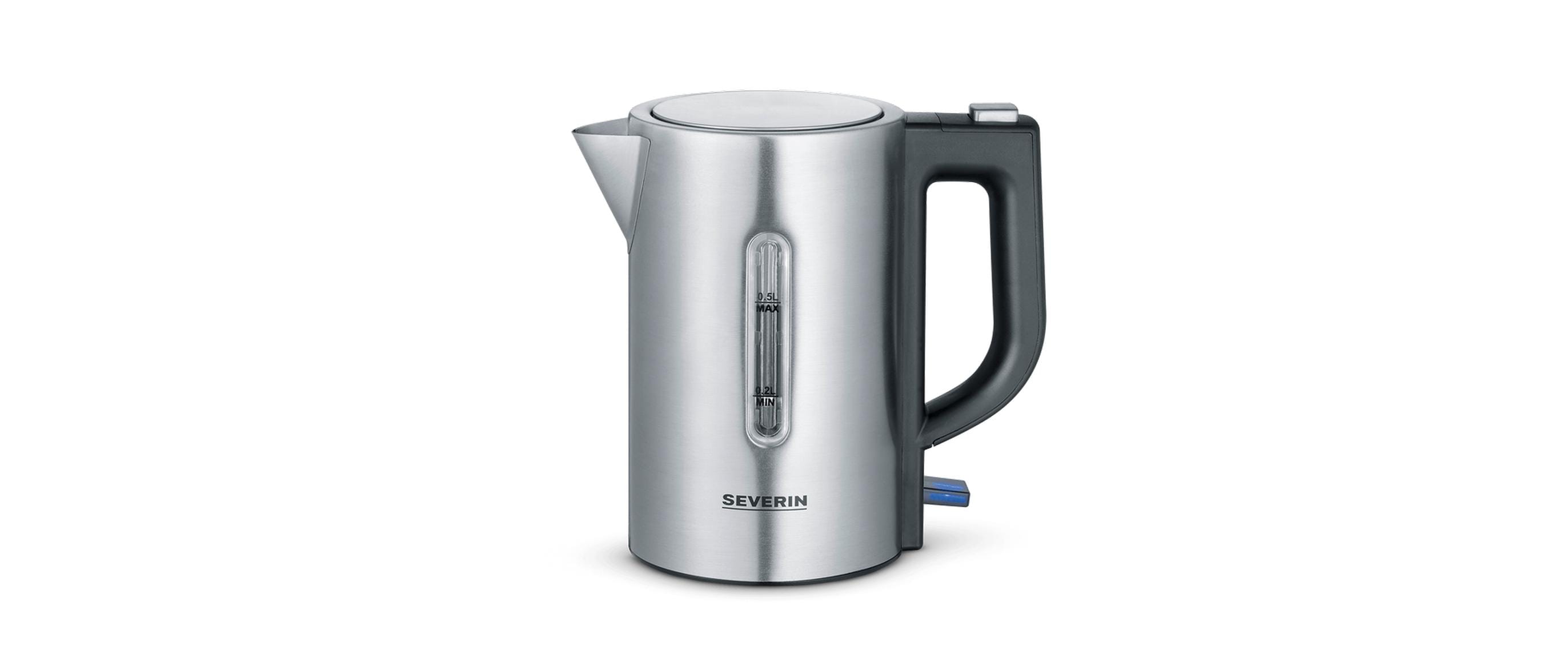 Severin Wasserkocher WK 3647 0.5 l, Silber Severin Wasserkocher WK 3647 0.5 l, Silber