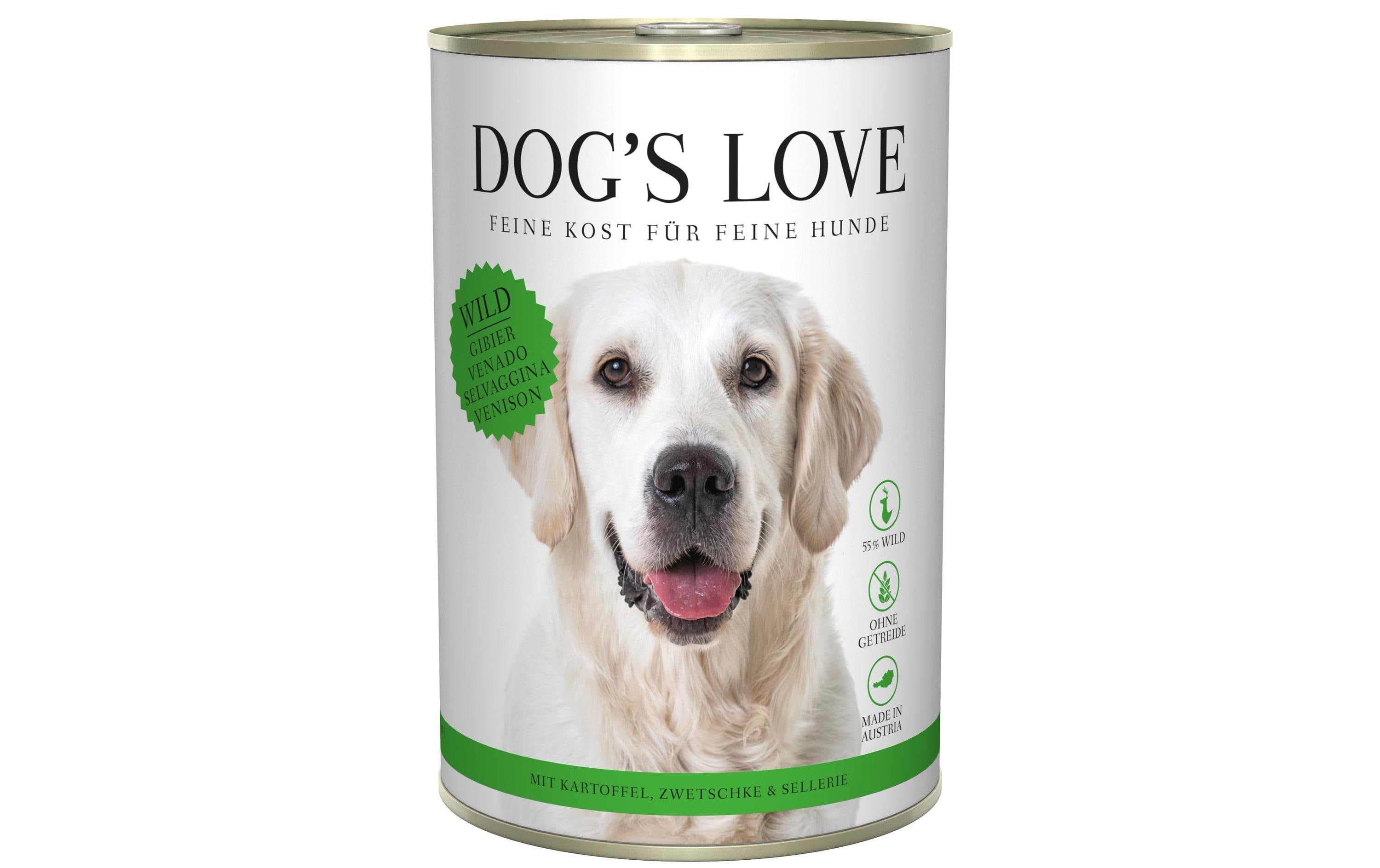 Dog's Love Nassfutter Adult Wild, 400 g Dog's Love Nassfutter Adult Wild, 400 g