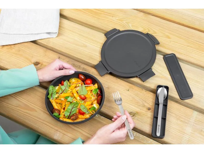 Brabantia Lunchbox Make & Take Dunkelgrau Brabantia Lunchbox Make & Take Dunkelgrau