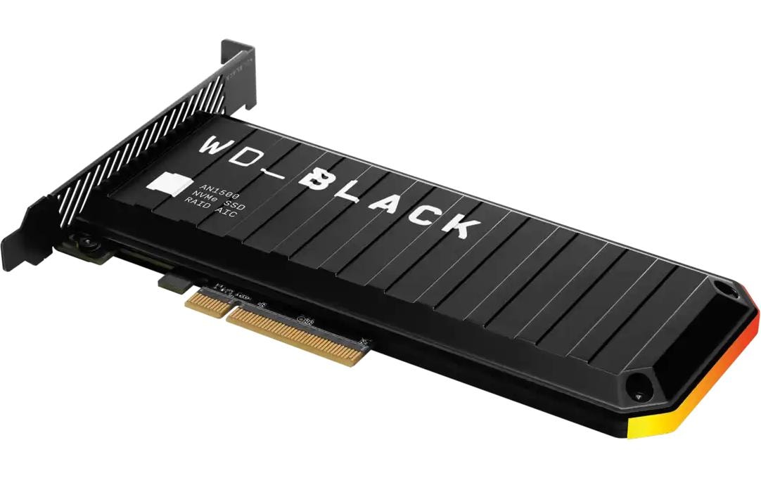 WD Black SSD WD Black AN1500 Add-In Card NVMe 4000 GB