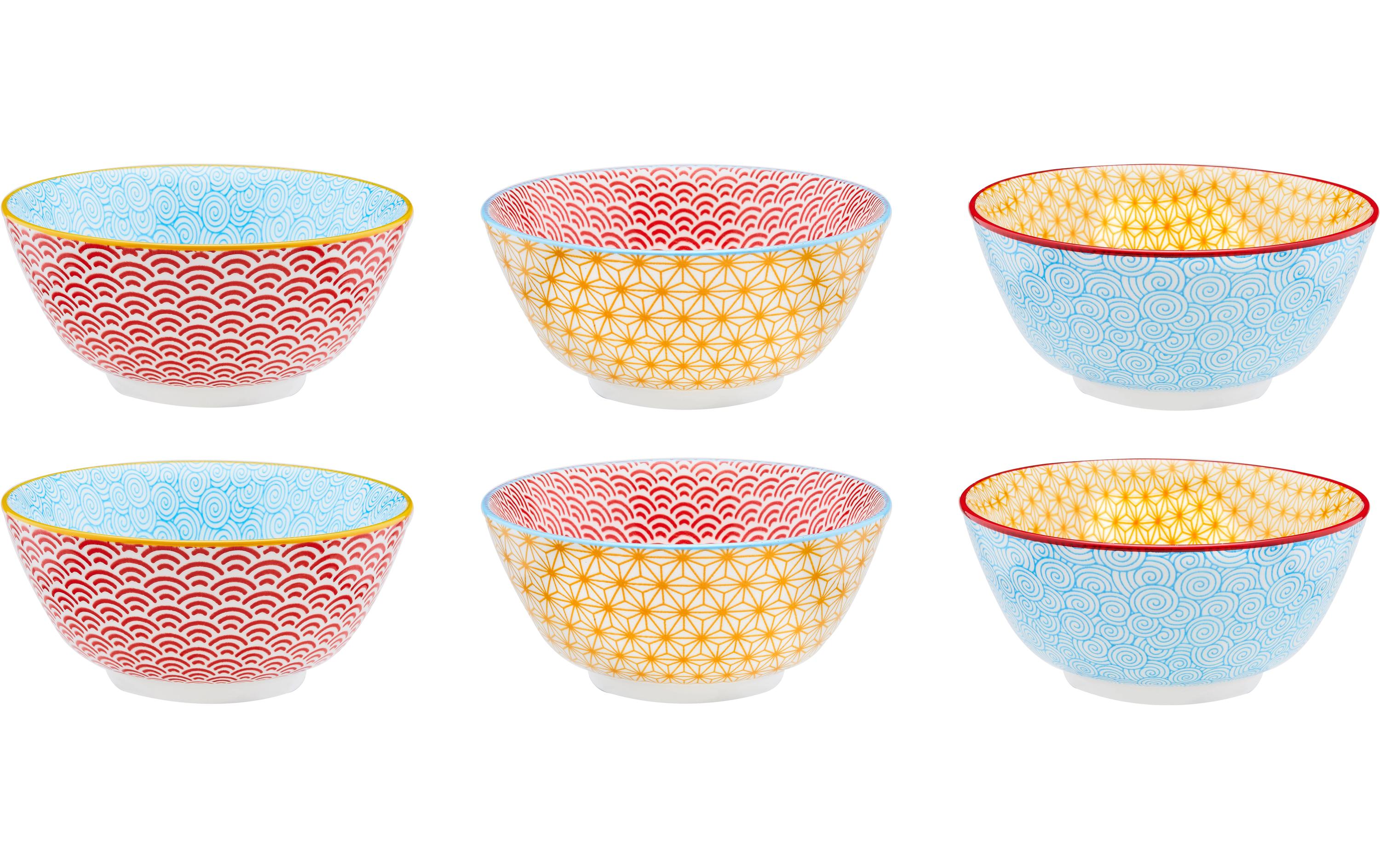 Björn Müslischale Pattern Mehrfarbig, Ø15 cm - 6-teilig