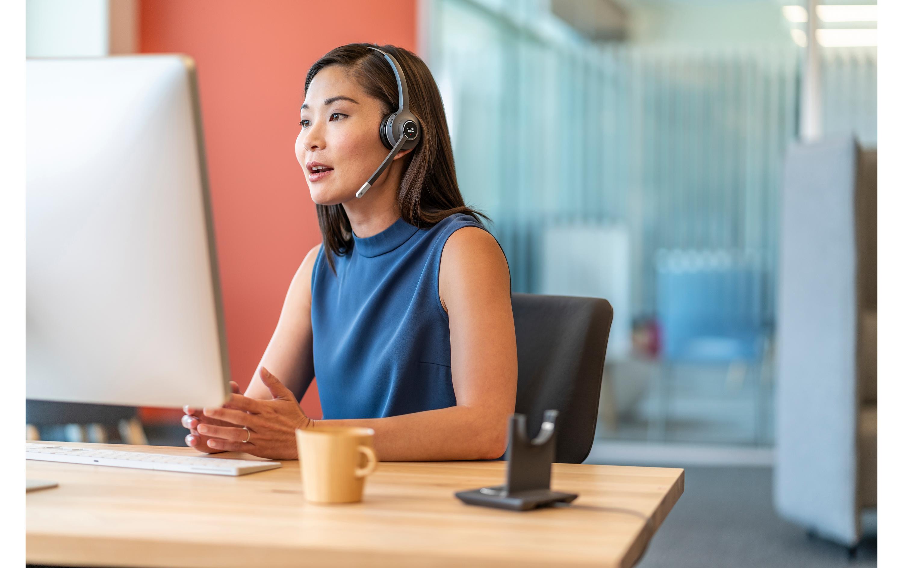 Cisco Headset 561 Mono inkl. Multi-Basisstation