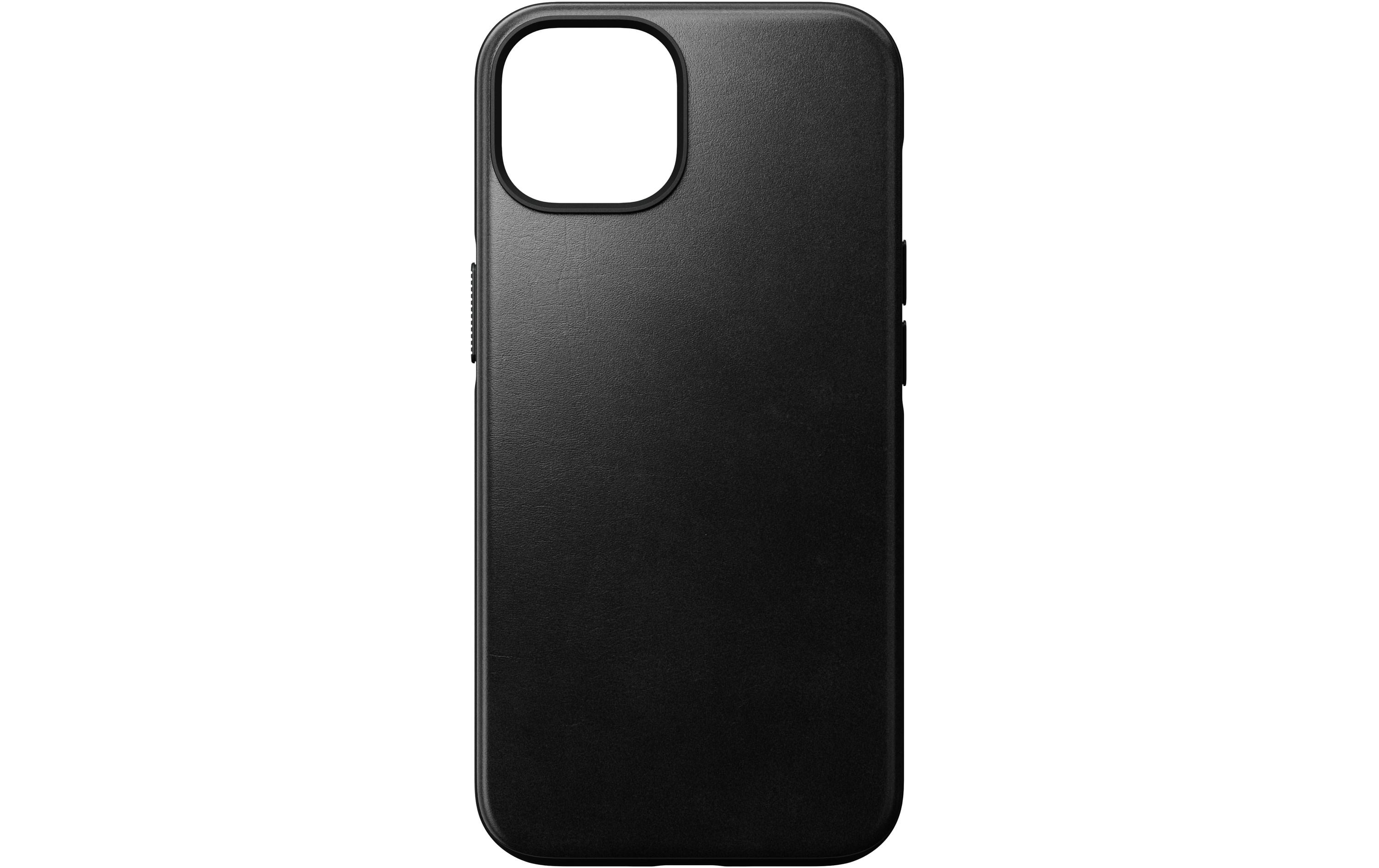 Nomad Back Cover Modern Leather Horween iPhone 14 Plus Schwarz