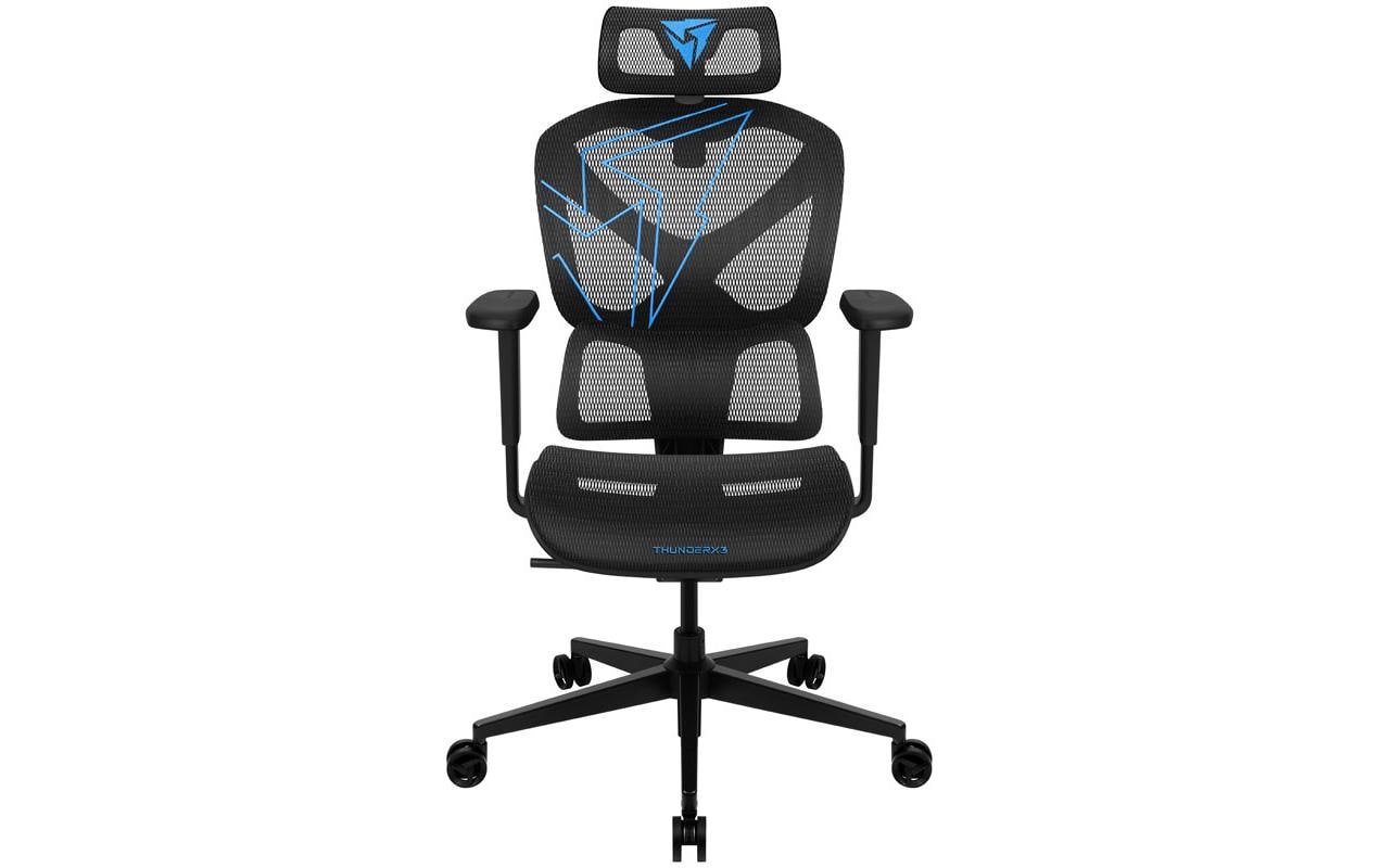 ThunderX3 Bürostuhl YTC-Mesh Racer Blau/Schwarz ThunderX3 Bürostuhl YTC-Mesh Racer Blau/Schwarz