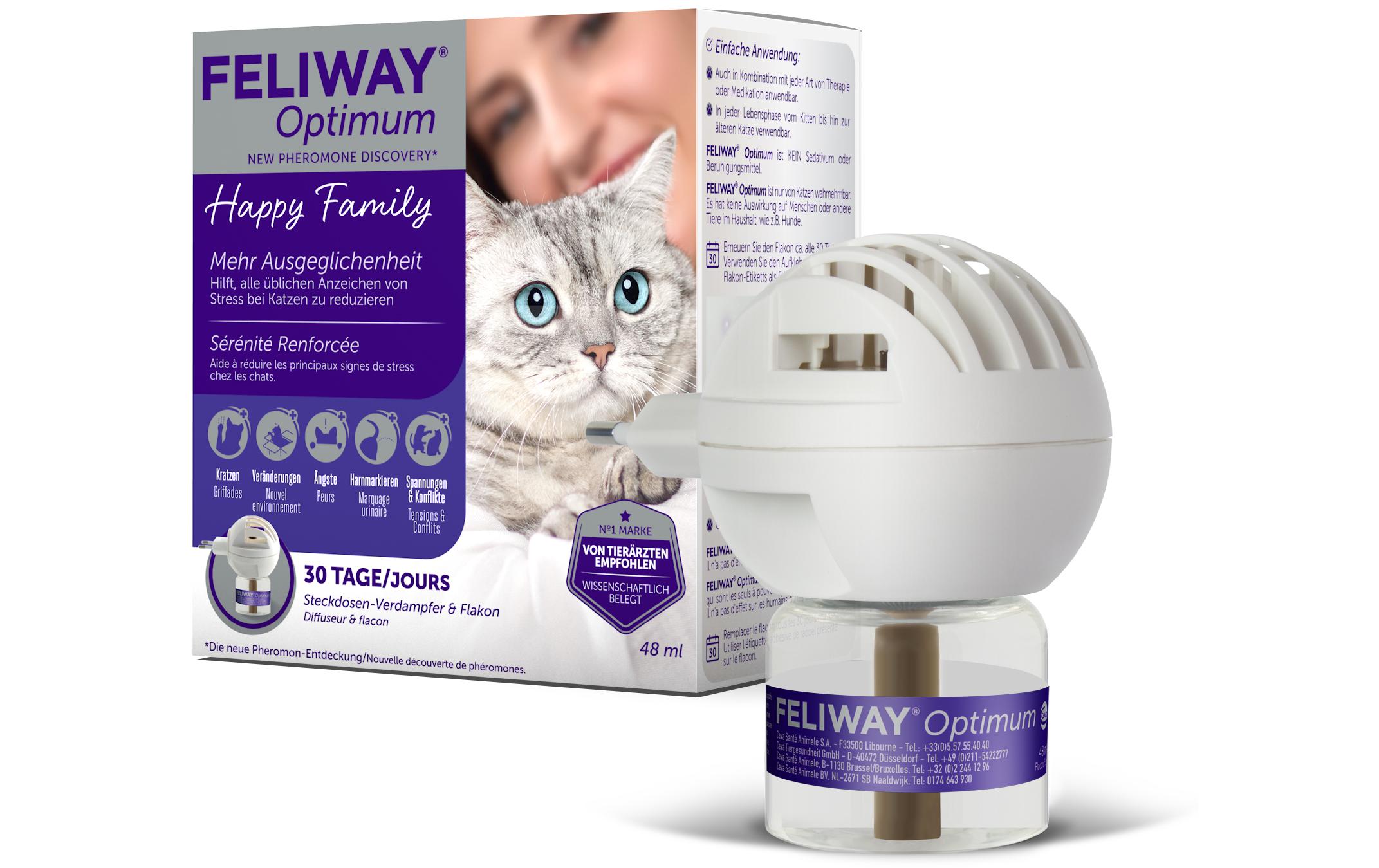 Feliway Wohlbefinden Optimum Starter-Set, 48 ml Feliway Wohlbefinden Optimum Starter-Set, 48 ml