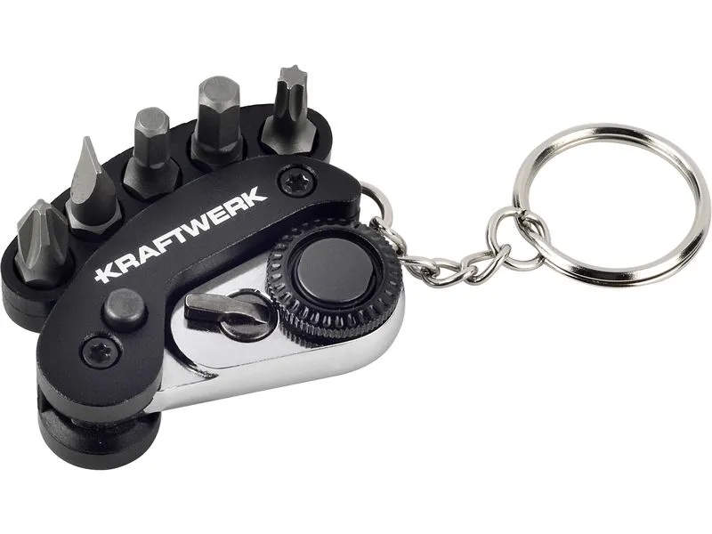 Kraftwerk Mini Ratschen-Schraubendreher 1/4 faltbar S2 Stahl Kraftwerk Mini Ratschen-Schraubendreher 1/4 faltbar S2 Stahl