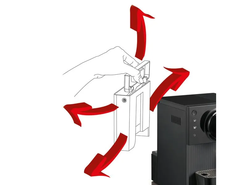 Koenig Kaffeevollautomat Finessa Nano Dunkelgrau