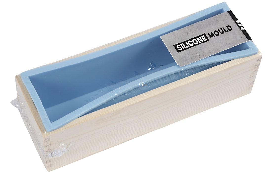 Creativ Company Giessform Silikon mit Holzbox