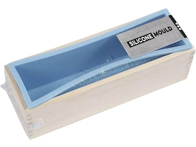 Creativ Company Giessform Silikon mit Holzbox Creativ Company Giessform Silikon mit Holzbox