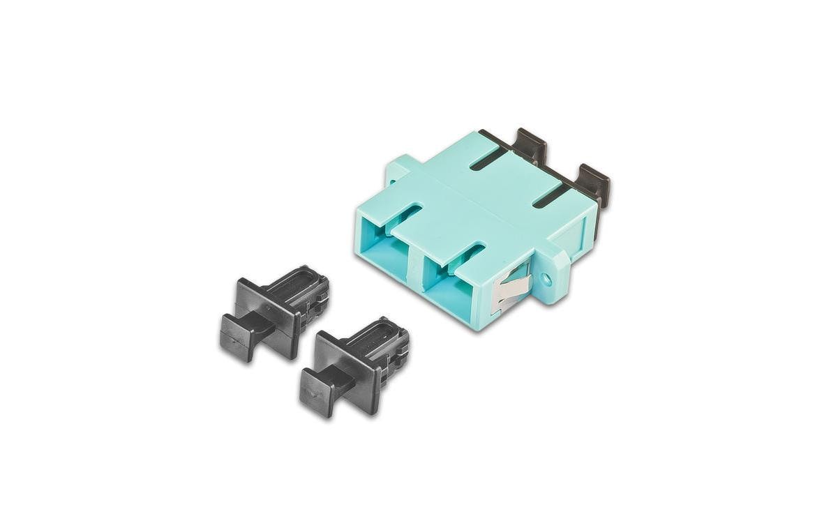 Lightwin LWL-Kupplung SC-SC, Multimode, OM3, Duplex Lightwin LWL-Kupplung SC-SC, Multimode, OM3, Duplex