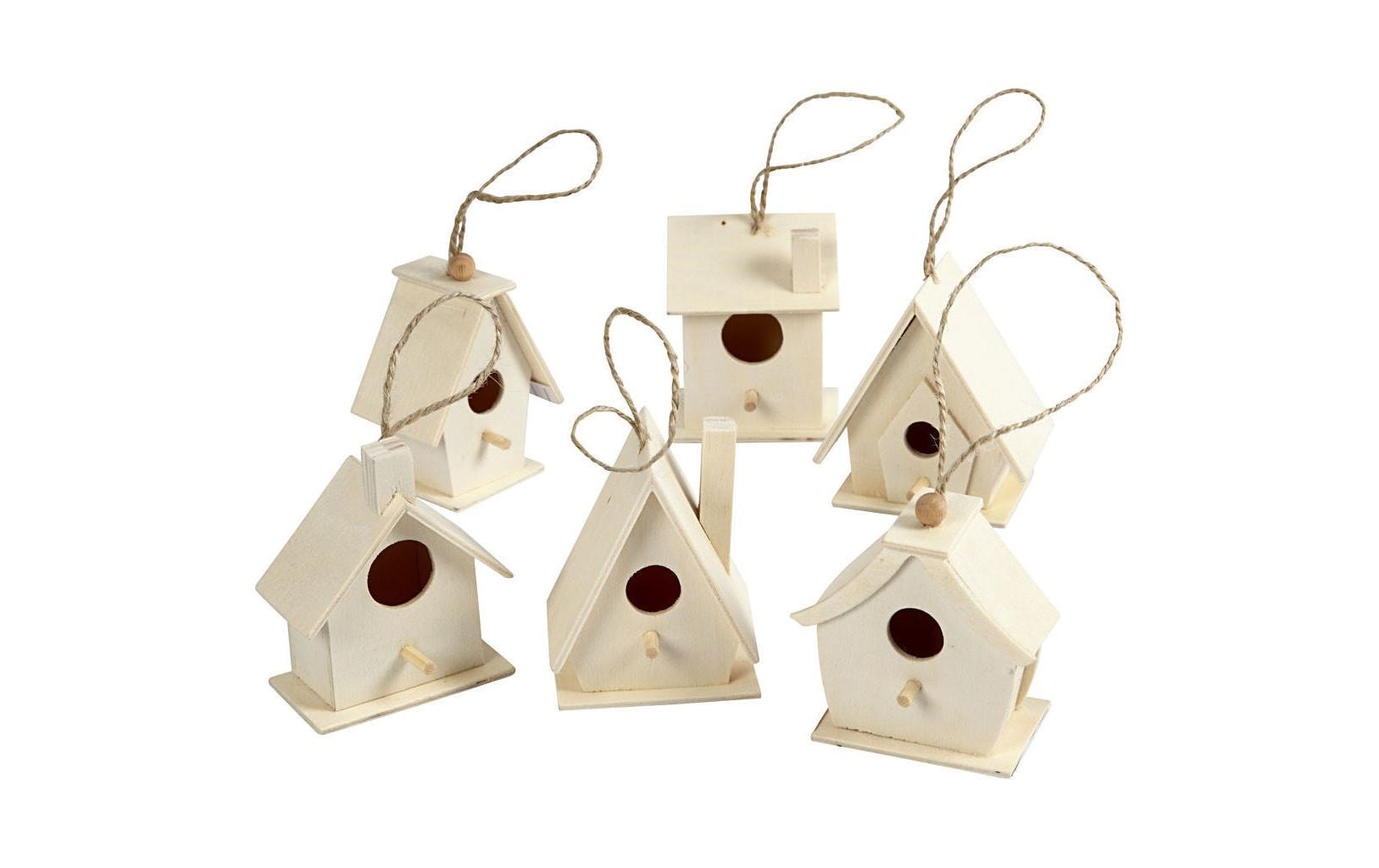 Creativ Company Holzartikel 7 cm Vogelhaus