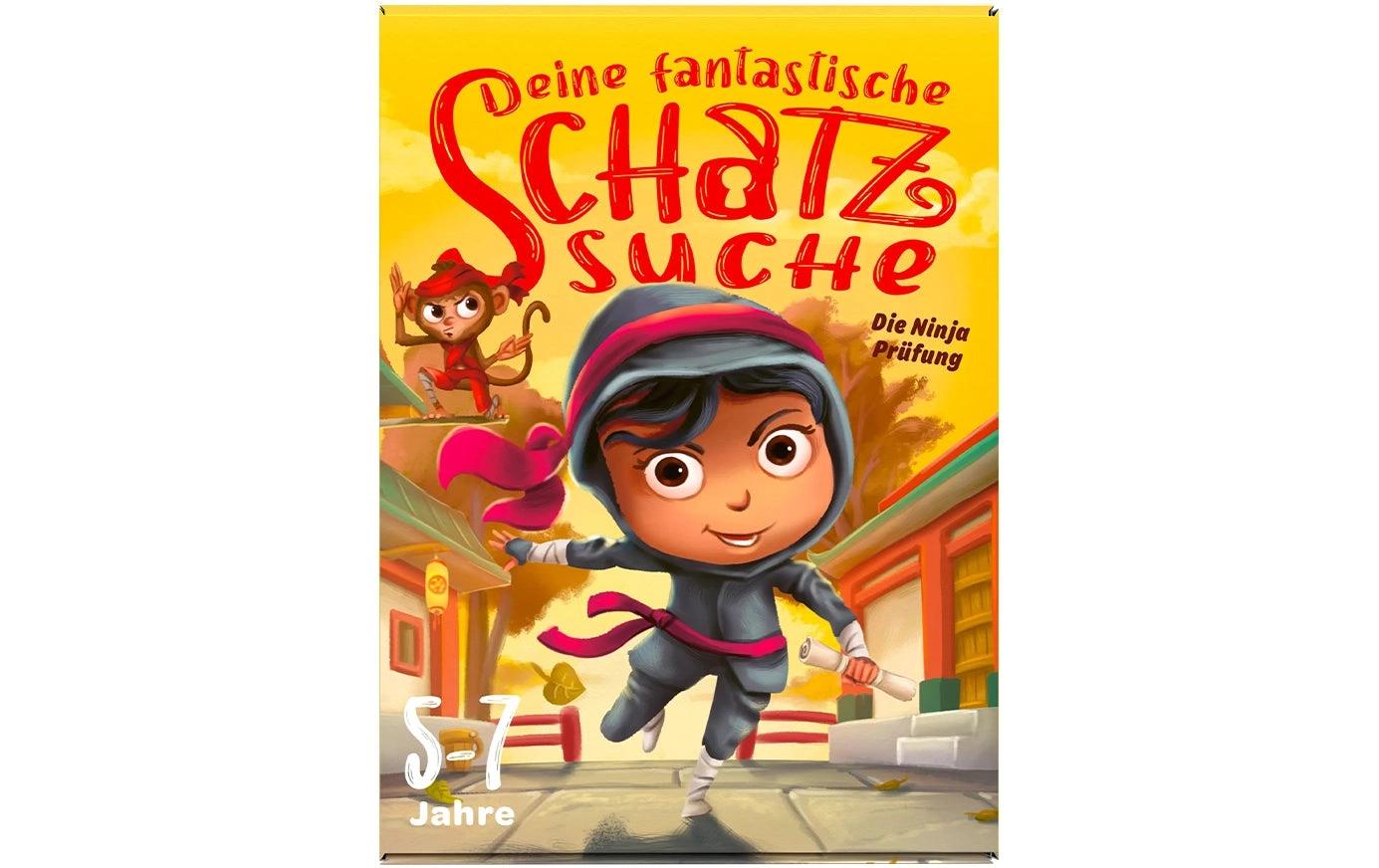 Deine Fantastische Schatzsuche Partyspiel Die Ninjaprüfung-DE-