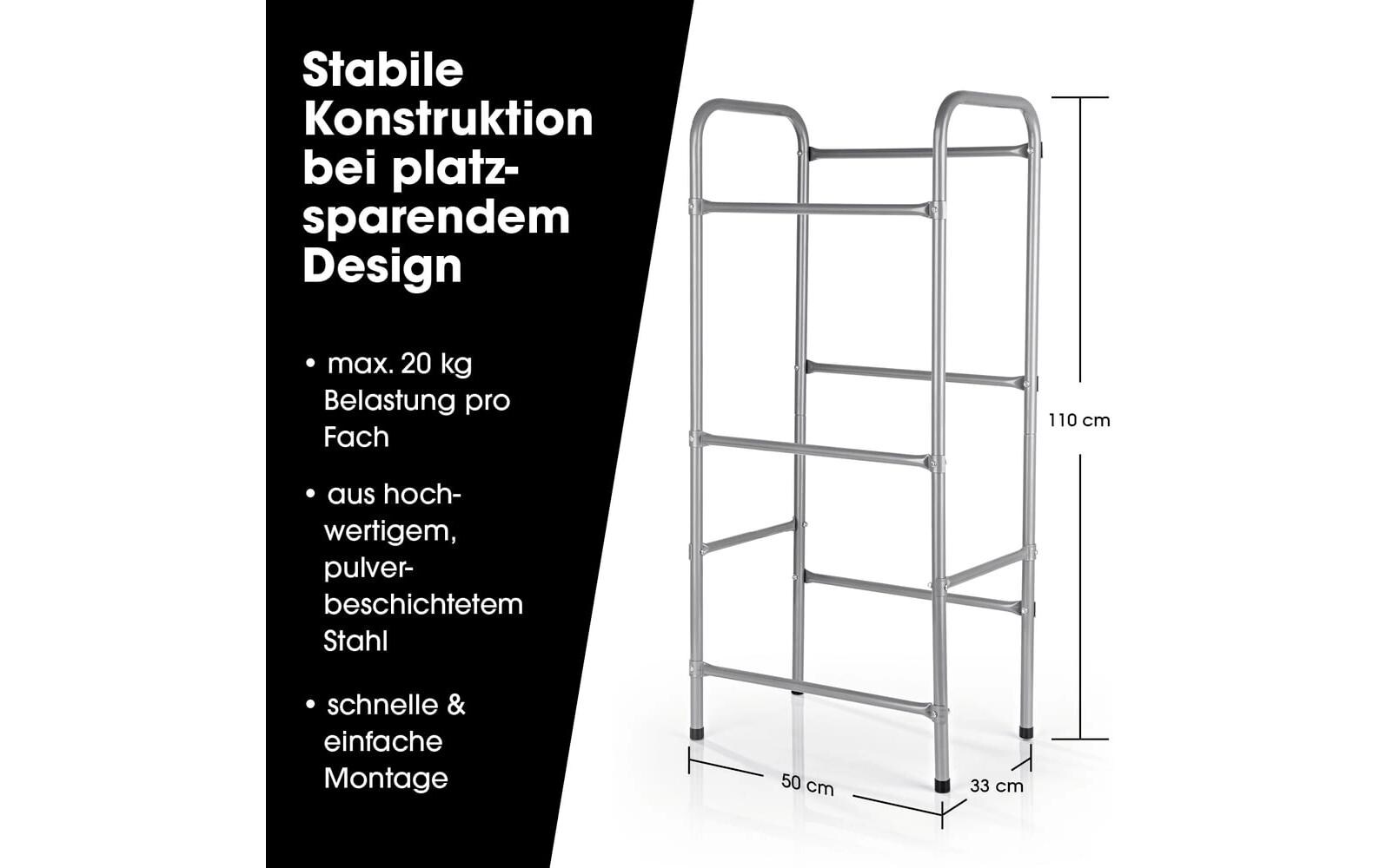 EASYmaxx Getränkekisten-Regal 110 x 50 x 33 cm