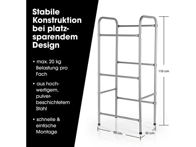 EASYmaxx Getränkekisten-Regal 110 x 50 x 33 cm