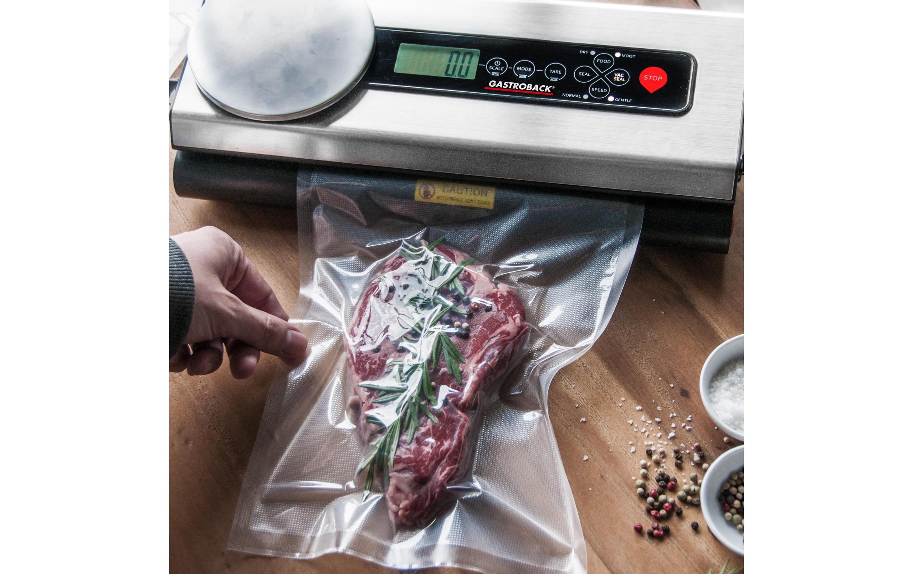 Gastroback Vakuumiergerät Design Advanced Scale Silber Gastroback Vakuumiergerät Design Advanced Scale Silber