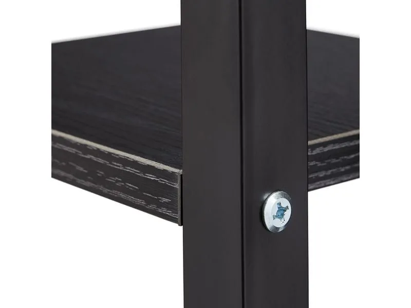 relaxdays Blumentreppe Stahl / MDF, Schwarz, 117 cm relaxdays Blumentreppe Stahl / MDF, Schwarz, 117 cm