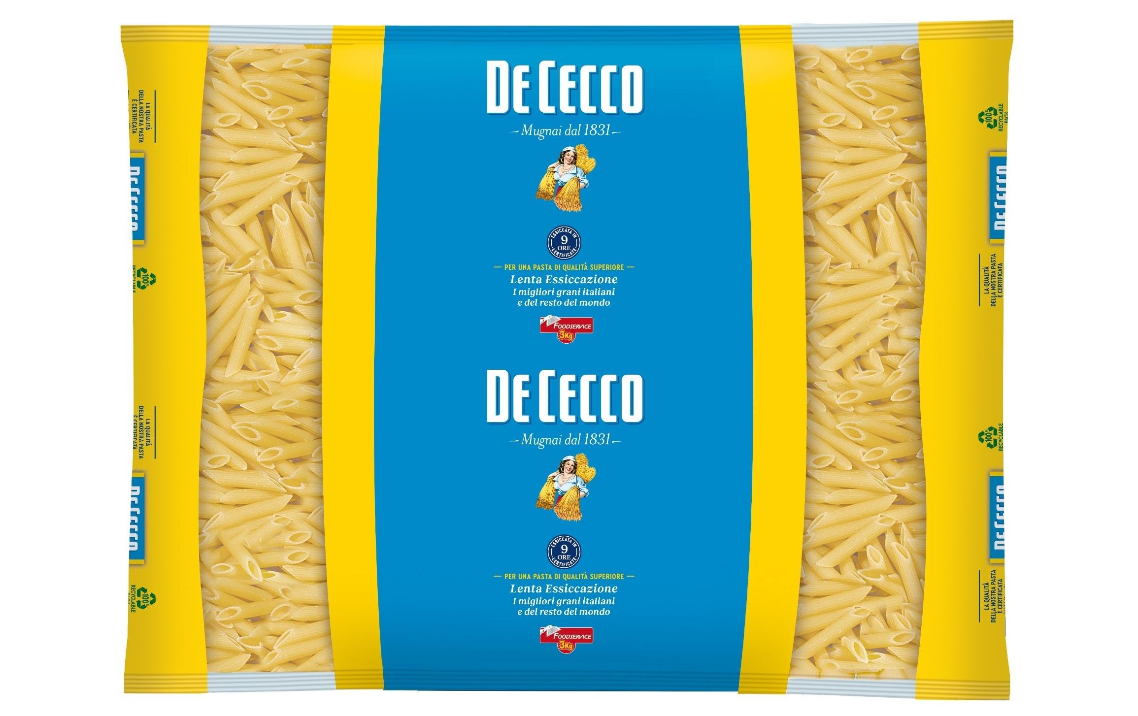 De Cecco Teigwaren Penne rigate Nr. 41 3 kg