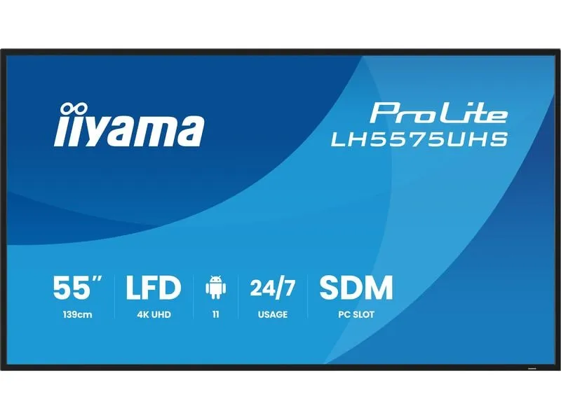 iiyama Public Display ProLite LH5575UHS-B2AG 54.6 iiyama Public Display ProLite LH5575UHS-B2AG 54.6